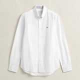 GANT Slim Stretch Oxford Shirt In White
