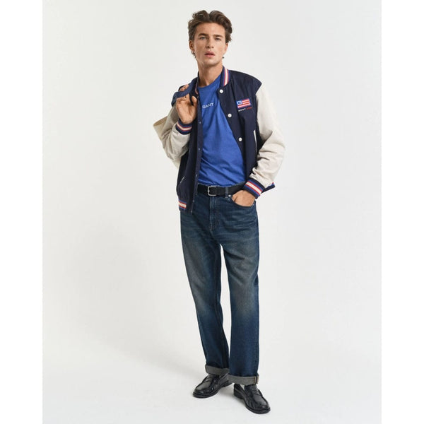 GANT Small T-shirt In Rich Blue