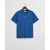 GANT Small T-shirt In Rich Blue