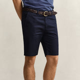 GANT Sport Chino Shorts Slim Fit In Evening Blue