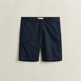 GANT Sport Chino Shorts Slim Fit In Evening Blue
