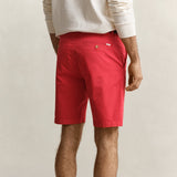 GANT Sunfaded Chino Shorts In Rose Red