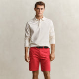 GANT Sunfaded Chino Shorts In Rose Red