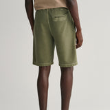 GANT Sunfaded Shorts in Kalamata Green