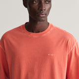 GANT Sun faded T-Shirt in Burnt Orange