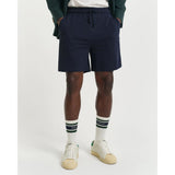 GANT Textured Shorts In Evening Blue