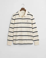 GANT Thin Striped Heavy Rugger In Cream