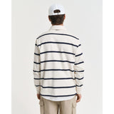 GANT Thin Striped Heavy Rugger In Cream