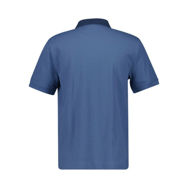 GANT Tipping Detail Polo Shirt In Salty Sea