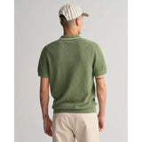 GANT Tipping Pique Polo 362 In Kalamata Green