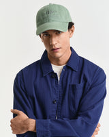 GANT Tonal Archive Shield Cap In Kalamata Green