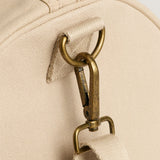 GANT Tonal Shield Duffel Bag in Dry Sand