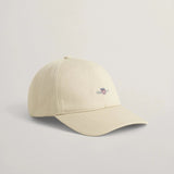 Gant Unisex Shield Cap in Putty