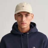 Gant Unisex Shield Cap in Putty