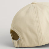 Gant Unisex Shield Cap in Putty