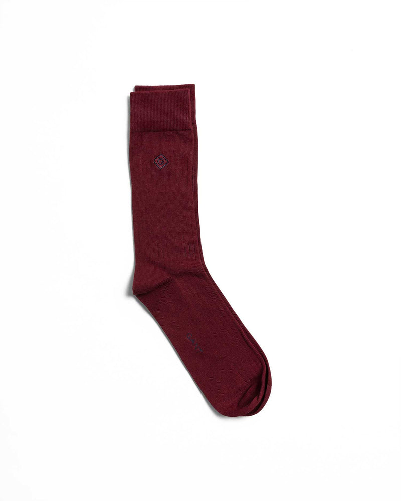 GANT Solid Colour Ribbed Socks