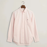 GANT Regular Fit Oxford Shirt in Light Pink