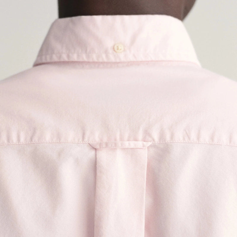 Gant Regular Fit Oxford Shirt in Light Pink