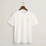 Gant Regular Fit Shield T-Shirt in White