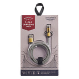 Gentlemen's Hardware 3-In-1 Charging Cable