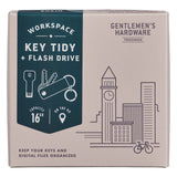 Gentlemen's Hardware Key Tidy With Usb Flash Drive 16Gb