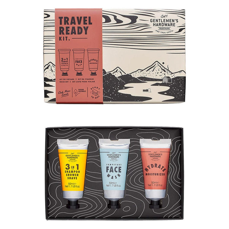 Gentlemen's Hardware Travel Ready Kit For Men
