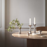 Georg Jensen Bloom Botanica Candleholder, Set Of 2