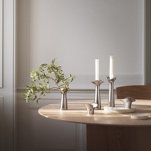 Georg Jensen Bloom Botanica Tealight, Set Of 2