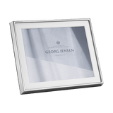 Georg Jensen Picture Frame Deco Stainless Steel Mirror Plastic 10X12 In