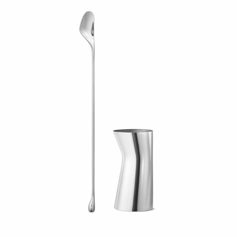 Georg Jensen Sky Stirring Spoon & Jigger Gift Set