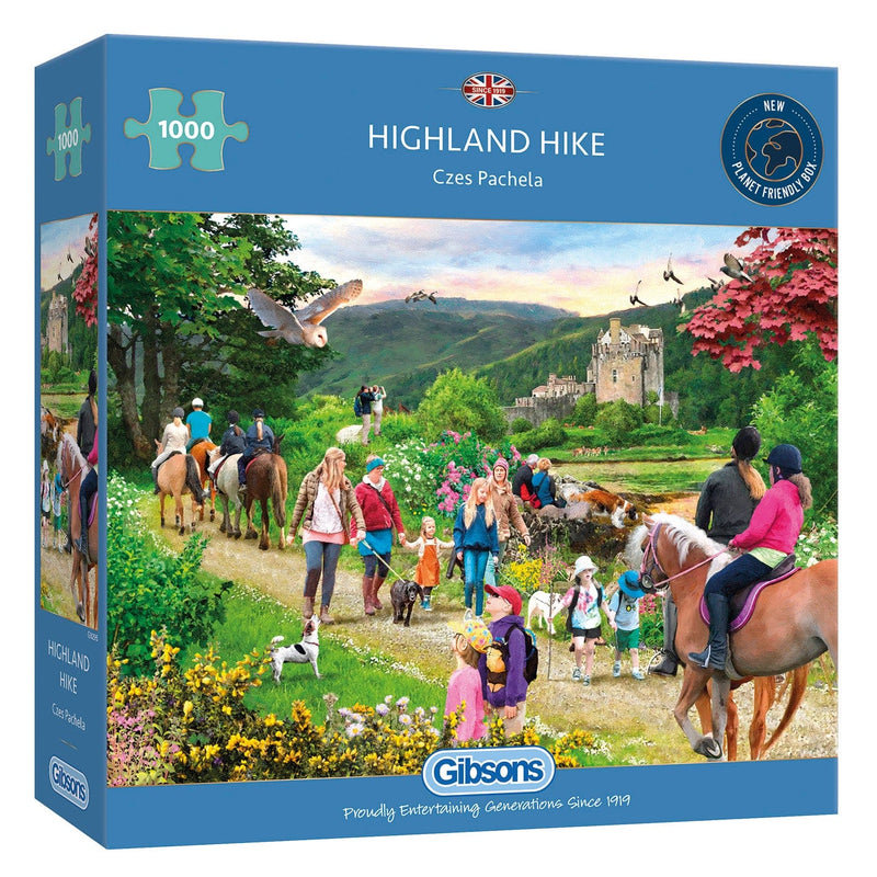 Gibsons 1000 Piece Highland Hike