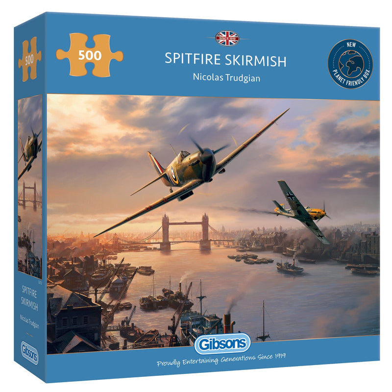 Gibsons 500 Piece Spitfire Skirmish