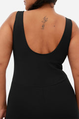 Girlfriend Collective Bike Unitard Black
