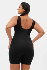 Girlfriend Collective Bike Unitard Black