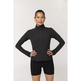 Girlfriend Collective Estrella Fitted Jacket In Black