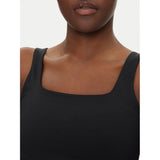 Girlfriend Collective Tommy Square Tank In Black