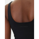 Girlfriend Collective Tommy Square Tank In Black
