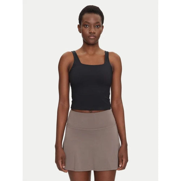 Girlfriend Collective Tommy Square Tank In Black