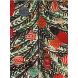 Gisela Graham Nostalgia Santa Tea Towel
