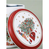 Gisela Graham Nostalgia Santa & Tree Chocolate Tin