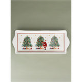 Gisela Graham Nostalgia Santa & Tree Sandwich Tray
