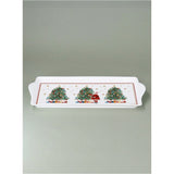 Gisela Graham Nostalgia Santa & Tree Sandwich Tray