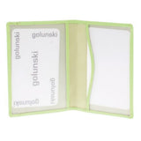 Golunski Travel Card Holder In Lime