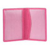 Golunski Travel Pass Holder In Hot Pink