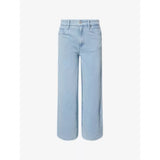Good American Good Skate Jeanius Crop-Leg Cotton Jersey Trousers