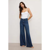 Good American Soft Tech Good Waist Palazzo Jeans