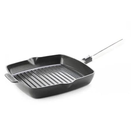 GreenPan Featherweights Square Grill Pan 26cm In Grey