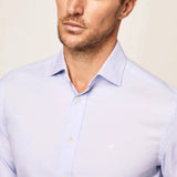 Hackett Essential Texture Shirt Sky Blue