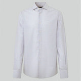 Hackett Melange City Check Shirt in Pink/Blue