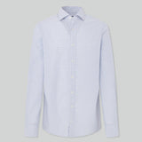 Hackett Oxford Check Shirt in White/Blue
